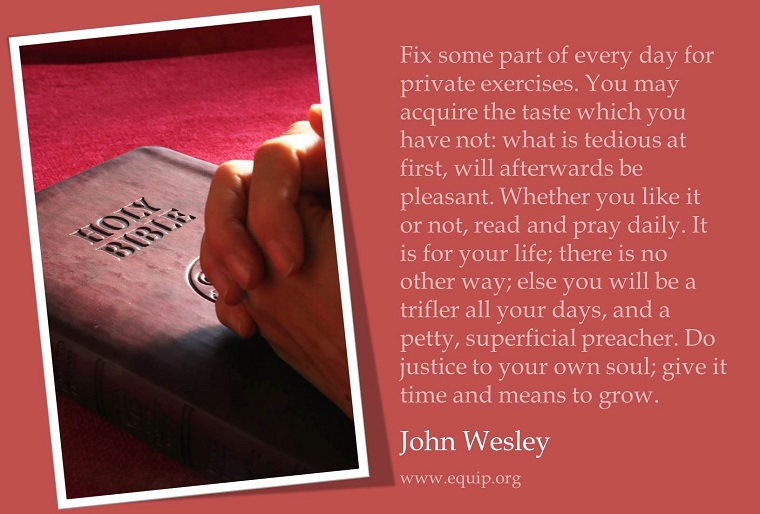 wesley, john-fix some part of every day