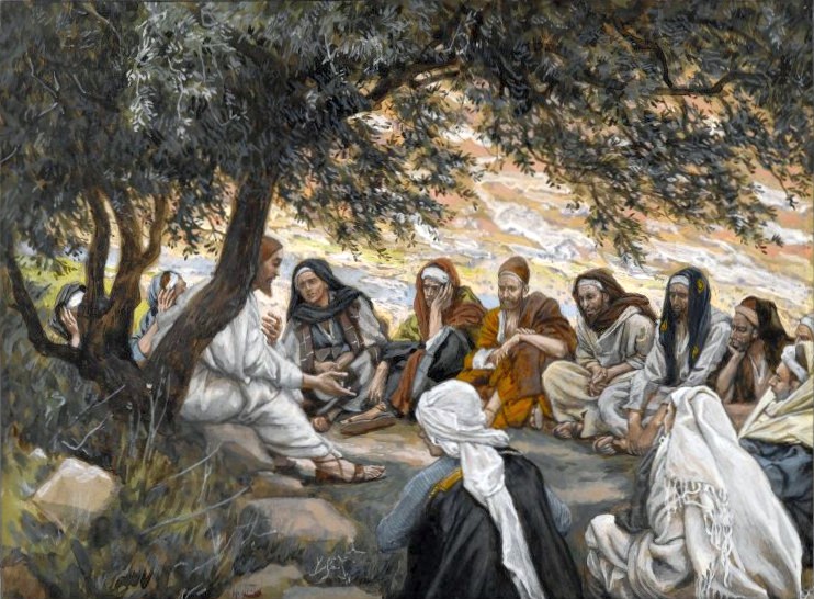 The Exhortation to the Apostles by James Tissot (1836–1902)
