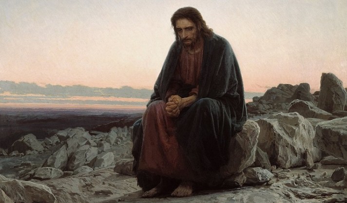 Christ in the Wilderness-Ivan Kramskoy-1872_crop